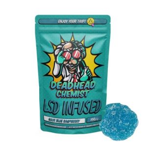 100ug LSD Edible Sour Blue Raspberry – Deadhead Chemist