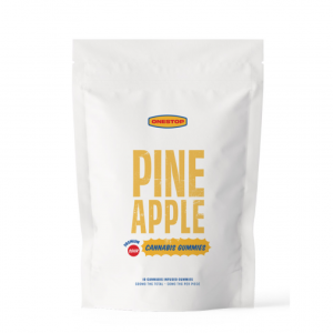 One Stop – 500mg THC Sour Pineapple Gummies