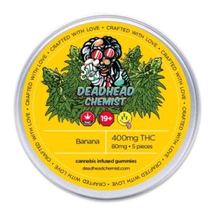 Deadhead Chemist's 400MG THC Infused Banana Treats